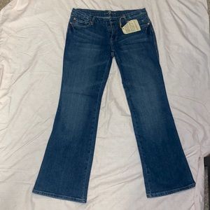 Wide leg dojo jeans